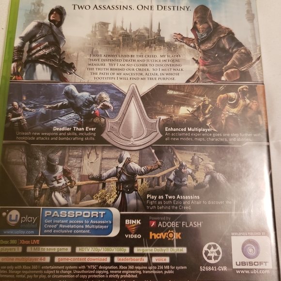 Assassin's Creed Revelations Xbox 360 Game - Picture 5 of 6